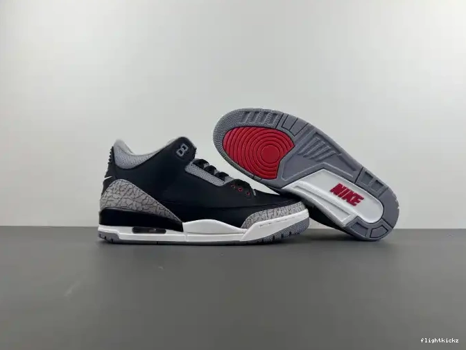 DN3707-010 Cement 3 Black Air Jordan 0515